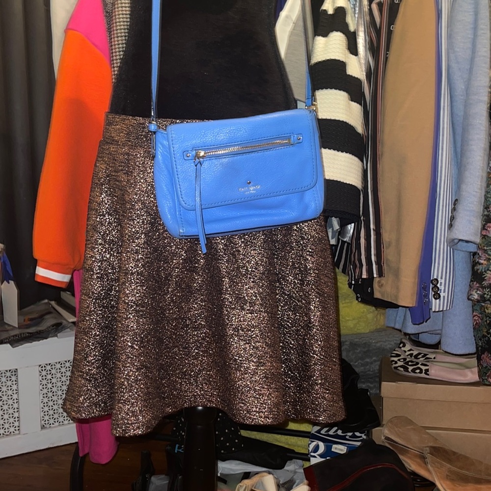 Torrid Gold and Black skirt